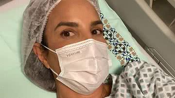 Ivete Sangalo apavora fãs ao passar por cirurgia e aparecer imobilizada - Reprodução/Instagram
