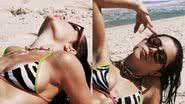 Ex-BBB Jade Picon surpreende ao ostentar corpão malhado na praia: "Monumento" - Reprodução/Instagram