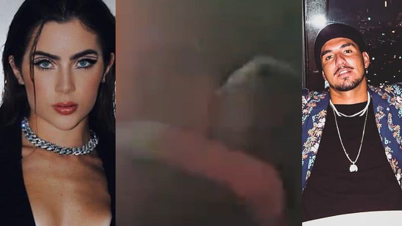 Ex-BBB Jade Picon é flagrada aos beijos com Gabriel Medina em vídeo - Reprodução/Instagram e Reprodução/Twitter