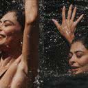 Molhadinha, Juliana Paes quase faz alcinha do biquíni estourar em bumbum gigante - Reprodução/Instagram