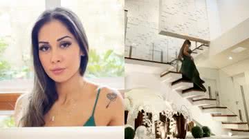 Esposa de Arthur Aguiar, Maíra Cardi faz tour por mansão gigante em vídeo - Reprodução/Instagram