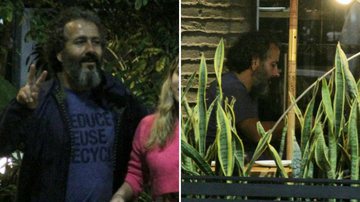 Discreto, Marcos Palmeira é flagrado com a filha em jantar e beleza da jovem impressiona - AgNews