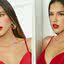 Sensual, Mariana Rios exibe decote escandaloso em vestidinho vermelho: "Um deslumbre"