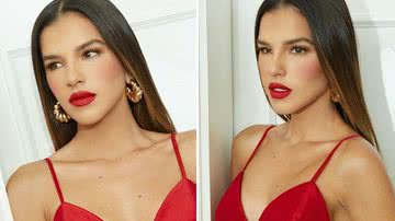 Sensual, Mariana Rios exibe decote escandaloso em vestidinho vermelho: "Um deslumbre" - Reprodução/Instagram