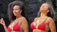 Ex-BBB Natália Deodato toma banho de cachoeira e ostenta corpão surreal: "Deusa" - Reprodução/Instagram