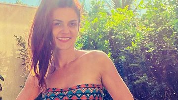 Aos 36 anos, Paula Barbosa posa de biquíni sem alças e exibe tatuagem indiscreta: "Perfeita" - Reprodução/ Instagram