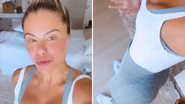Esposa de Leonardo publica vídeo para provar que não tem silicone no bumbum - Reprodução/Instagram