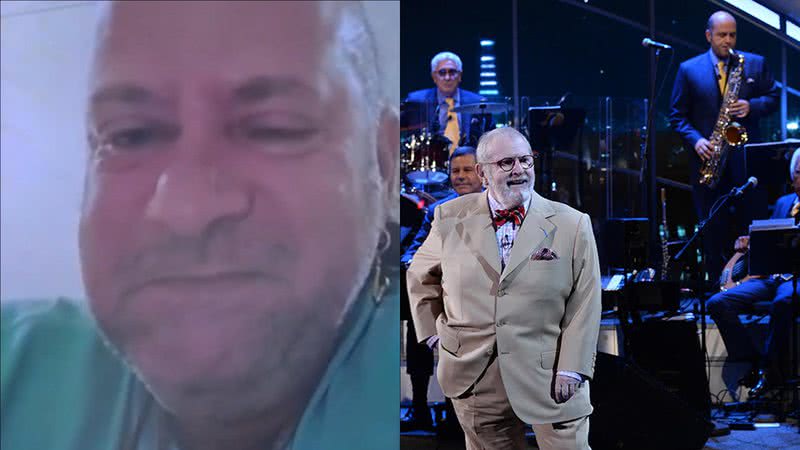 Às lágrimas, saxofonista de Jô Soares relata última conversa: "Um pai para mim" - Reprodução/TV Globo