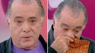 Tony Ramos não segura a emoção e chora com desabafo no Mais Você: "Não suporto" - Reprodução/TV Globo
