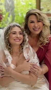 O casamento da filha de Andréa Sorvetão
