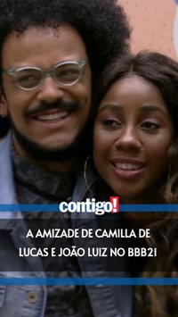 A amizade de Camilla de Lucas e João Luiz no BBB21