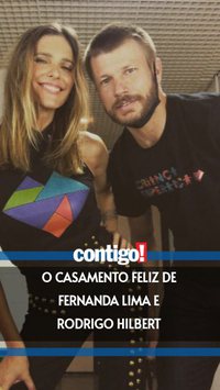 O casamento feliz de Fernanda Lima e Rodrigo Hilbert
