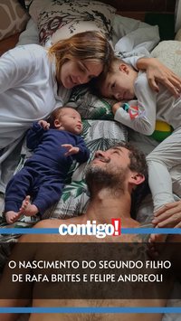 O nascimento do segundo filho de Rafa Brites e Felipe Andreoli