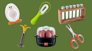 Porta temperos, torradeira, moedor de café e outros itens práticos para a cozinha - Divulgação/Amazon