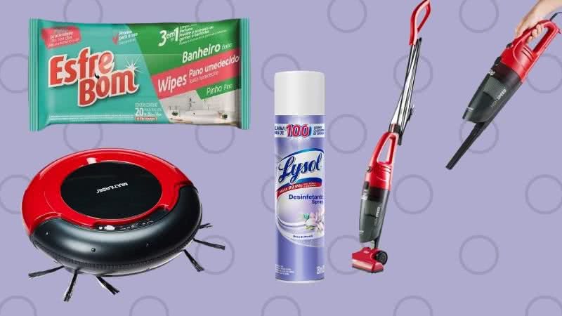 Garanta itens de qualidade que vão facilitar a limpeza da sua casa - Divulgação/Amazon