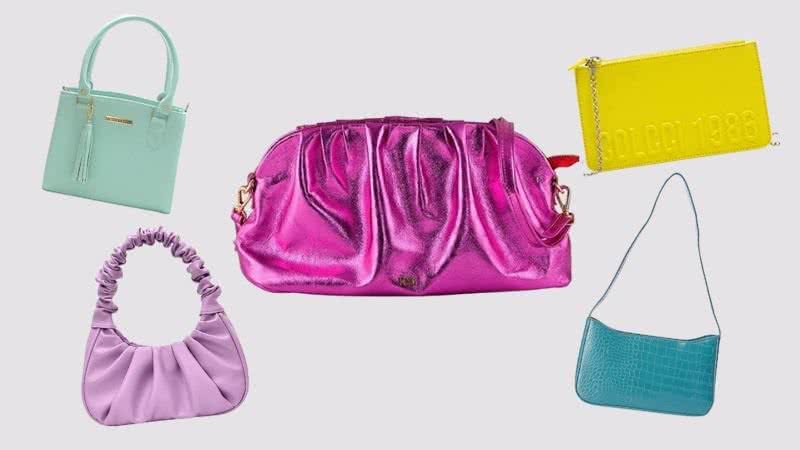Conheça a tendência das bolsas coloridas para arrasar - Reprodução/Amazon