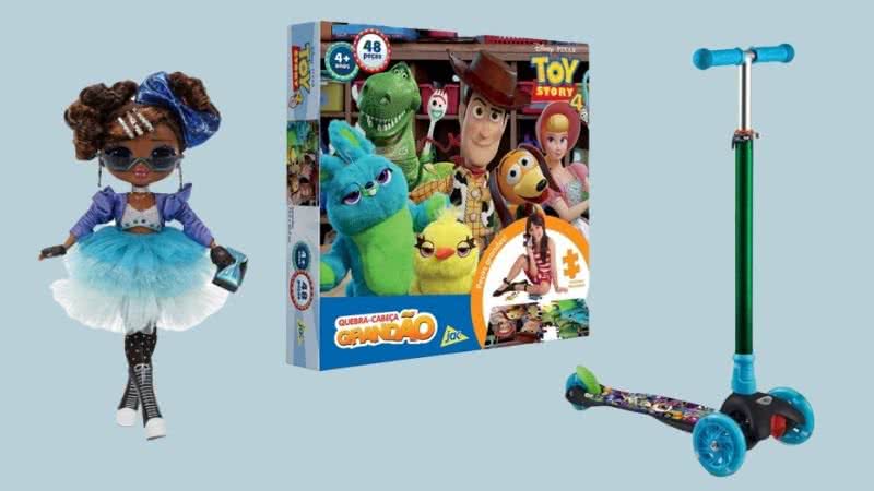 Presenteie as crianças com jogos e brinquedos em oferta - Reprodução/Amazon