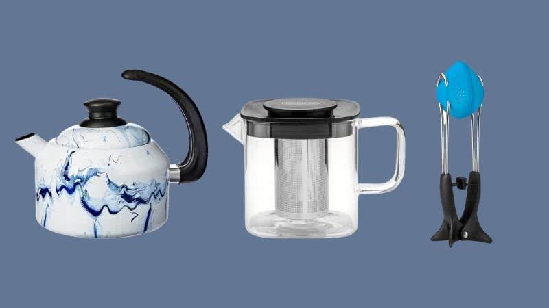 Selecionamos alguns produtos essenciais que todo fã de chá precisa ter em casa - Divulgação/Amazon