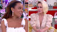 Ana Maria Braga deixa a ex-BBB Thelminha em saia justa com pergunta indelicada - Reprodução/TV Globo