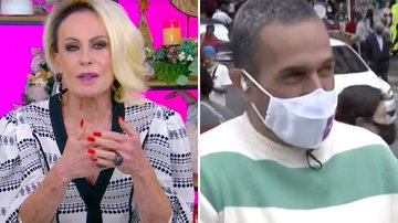 Ana Maria Braga quebra protocolo e encerra climão com repórter: "Quero te dizer" - Reprodução/TV Globo