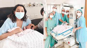 Camila Monteiro celebra cirurgia da filha que nasceu com sopro cardíaco: "Sucesso" - Reprodução/Instagram