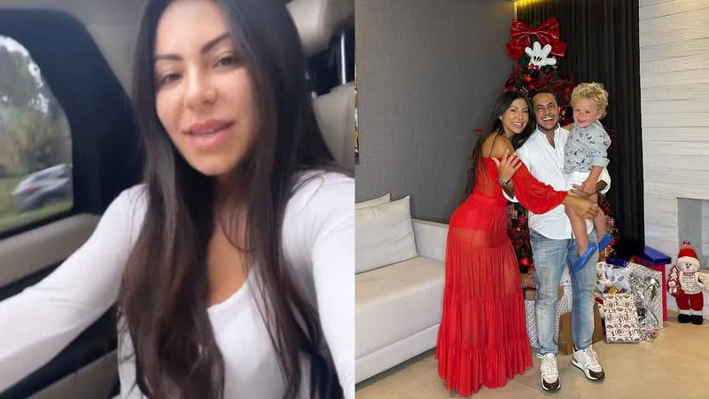 Esposa de Thammy Miranda desabafa sobre ofensa contra a família - Instagram