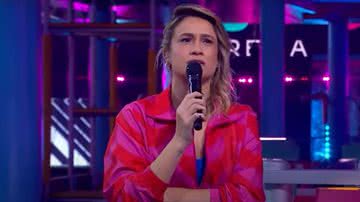 Fernanda Gentil se irrita com críticas ao programa 'Zig Zag Arena' - Reprodução/TV Globo
