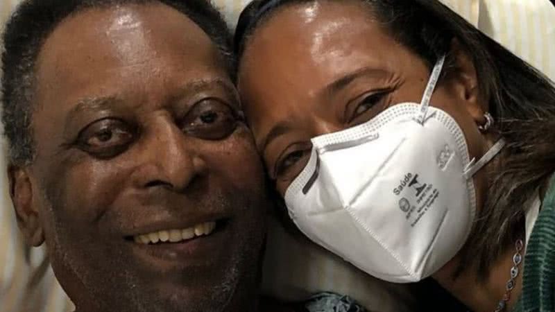 Após internação, filha de Pelé esclarece estado de saúde do pai: “Não foi surpresa” - Reprodução/Instagram