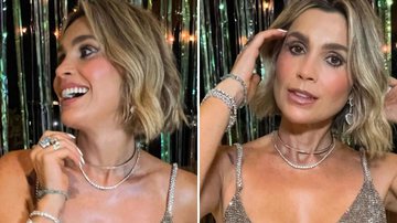 Flávia Alessandra dispensa roupa íntima e passa virada com microvestido: "Escândalo" - Reprodução/Instagram