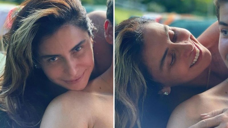 Giovanna Antonelli posa com seu filho com Murilo Benício: "Que lindo" - Reprodução/Instagram