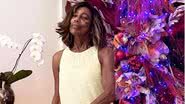 A apresentadora Gloria Maria chamou a atenção com árvore de Natal nas redes sociais - Reprodução/Instagram