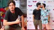 Johnny Massaro troca beijão com o namorado na primeira aparição em público - Reprodução/Instagram
