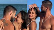 Mari Gonzalez troca carinhos com Jonas Sulzbach que exibe 'volumão' de sunga branca - Reprodução/Instagram