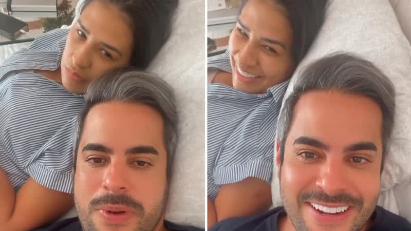 Kaká Diniz conta quantas vezes faz sexo com Simone Mendes na semana: “Vontadezinha” - Reprodução/Instagram