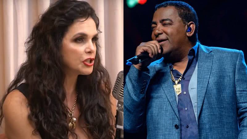 Luiza Ambiel relata término conturbado com vocalista do Raça Negra: "Não fala comigo" - Reprodução/YouTube/Instagram
