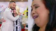 Mãe do ex-BBB Gil do Vigor cai no choro ao vivo no 'Mais Você' - Reprodução/TV Globo