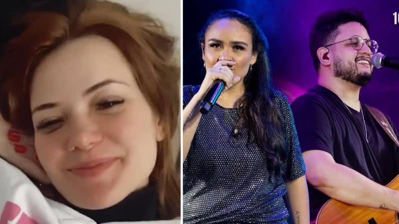Namorada da cantora Luiza, Marcela Mc Gowan fala sobre saúde de Maurílio: “Estável” - Reprodução/Instagram