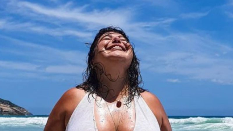 Mariana Xavier posa de biquíni branco em clique sem edições: "Bela e radiante" - Reprodução/Instagram