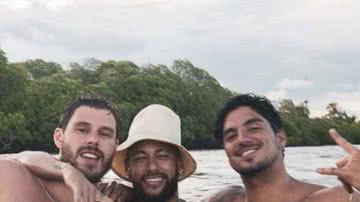 Gabriel Medina relembra momento de curtição ao lado de Neymar Jr e Bruninho - Reprodução/Instagram