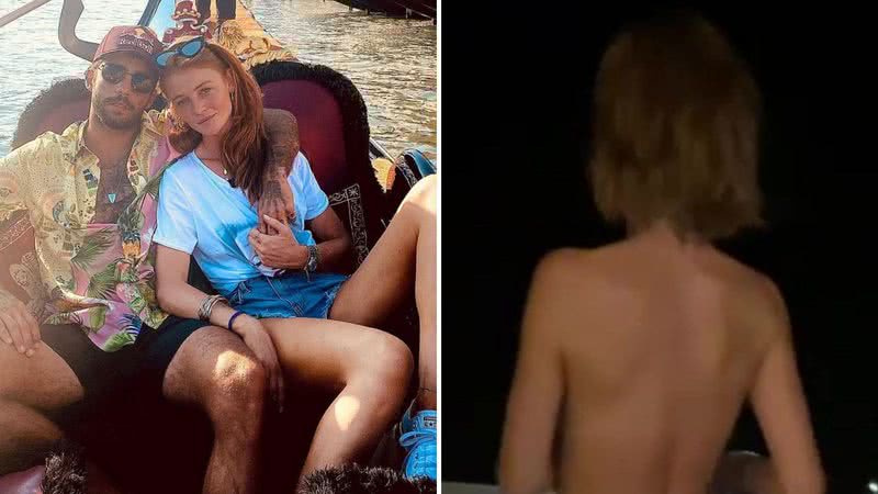 Pedro Scooby se declara para a esposa e expõe vídeo ousado em que ela faz topless - Reprodução/Instagram