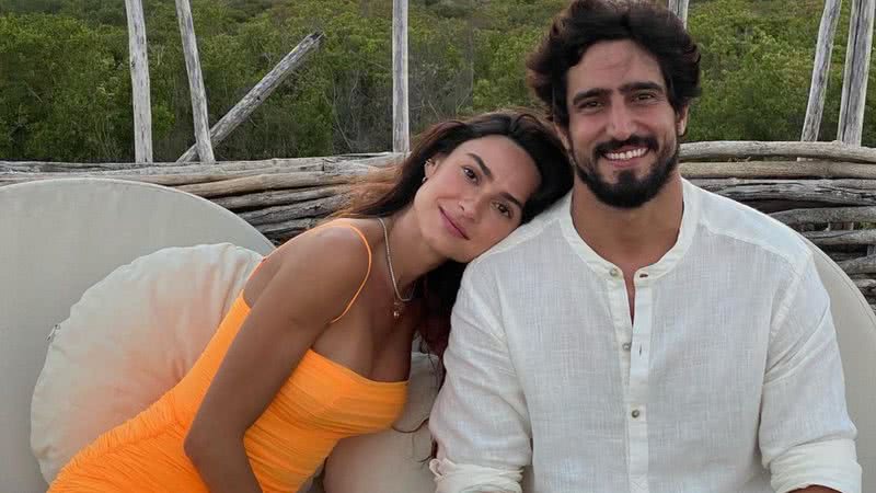 Thaila Ayala encanta com momento íntimo entre Renato Góes e o filho - Instagram