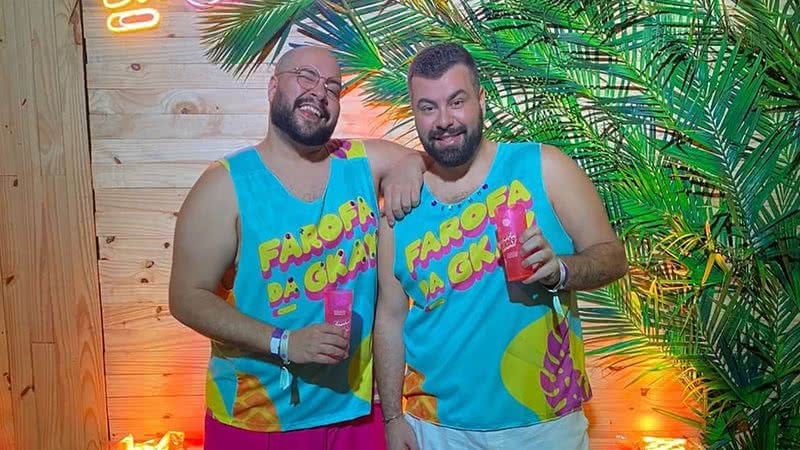 Tiago Abravanel e o marido fazem pegação a três em festa: "Ficaram com muitos" - Reprodução/Instagram