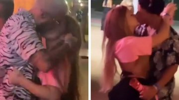 Ex-BBB Viih Tube passa o rodo e beija muito na 'Farofa da Gkay' - Reprodução/Twitter