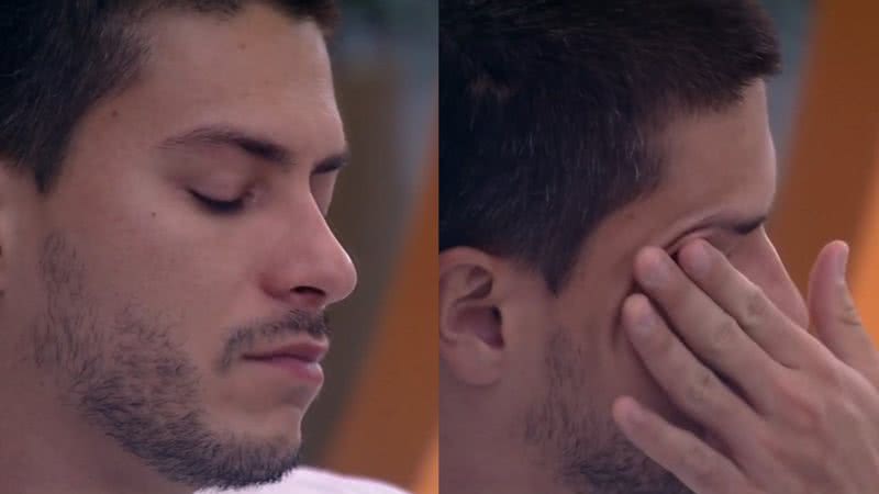 BBB22: Arthur Aguiar chora e ganha consolo de Naiara Azevedo: 