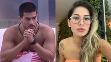BBBB22: Arthur Aguiar teme não receber vídeo de Maíra Cardi: "Aperto o botão" - Reprodução/TV Globo/Instagram