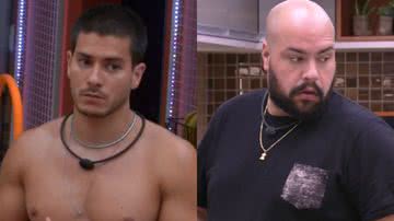 BBB22: Arthur e Tiago Abravanel sugerem solução inusitada para a Xepa: "Marmita" - Reprodução/TV Globo