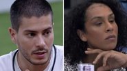 BBB22: Arthur Aguiar e Linn da Quebrada trocam farpas e ator provoca: "Quer dormir?" - Reprodução/TV Globo