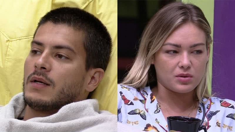 Arthur revela ter conversado de jogo com Bárbara de próposito - Reprodução/Globo