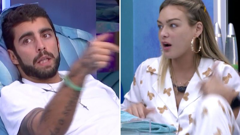 BBB22: Climão! Pedro Scooby e Barbara trocam farpas: "Quer me irritar?" - Reprodução/TV Globo