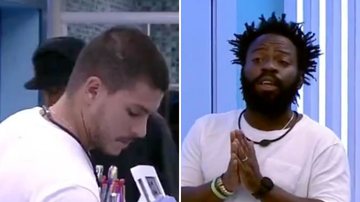 BBB22: Brothers se reúnem pra combinar votos e quebram o pau: "Imbecil" - Reprodução/TV Globo